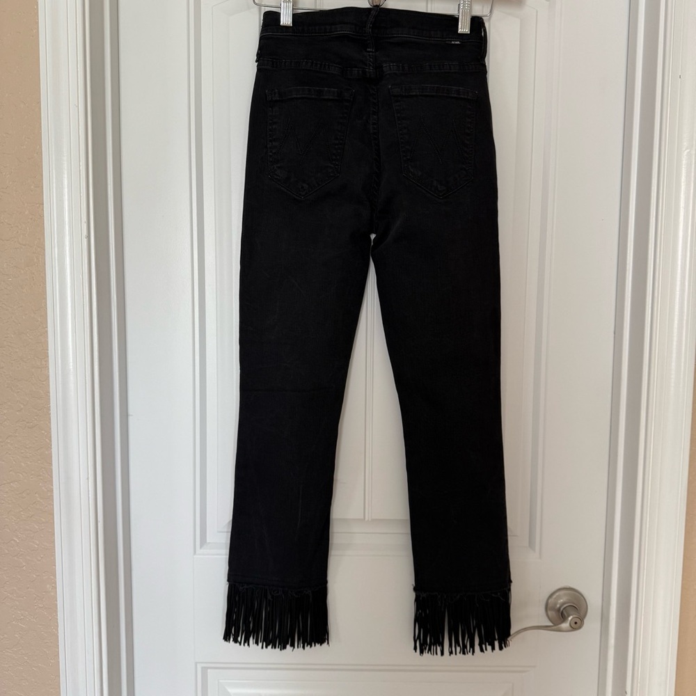 Mother High-Waisted Rascal Crop Jeans - Picture 2 of 5